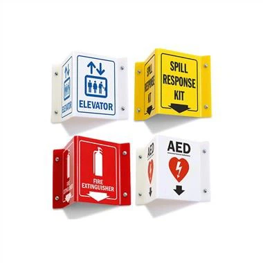 Kétoldalas kiálló akril jel